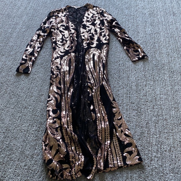 Women’s Sequin Cardigan - Picture 4 of 4